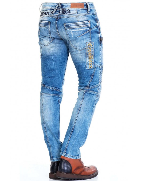 Брендовые мужские джинсы Cipo & Baxx CD293 BLUE с наличием в Москве
