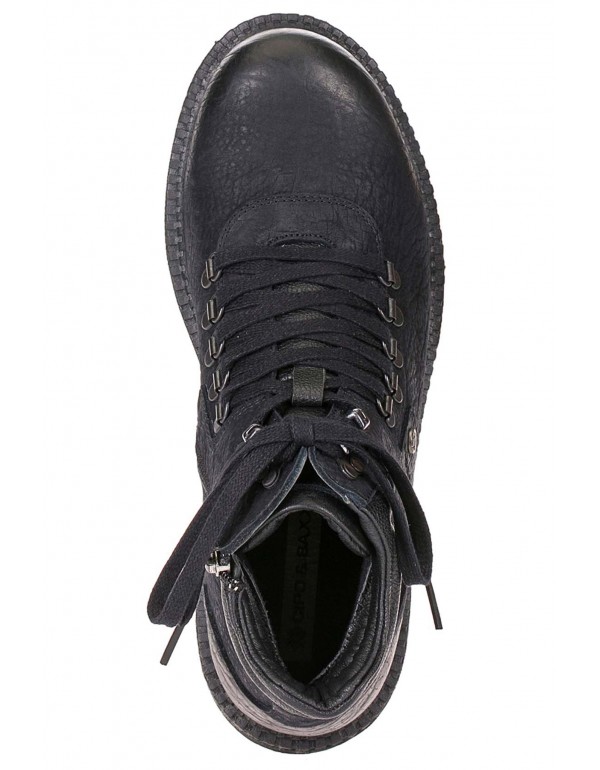 Брендовые мужские ботинки Cipo & Baxx CS116 BLACK с наличием в Москве